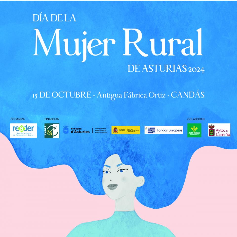 cartel mujer rural 2024