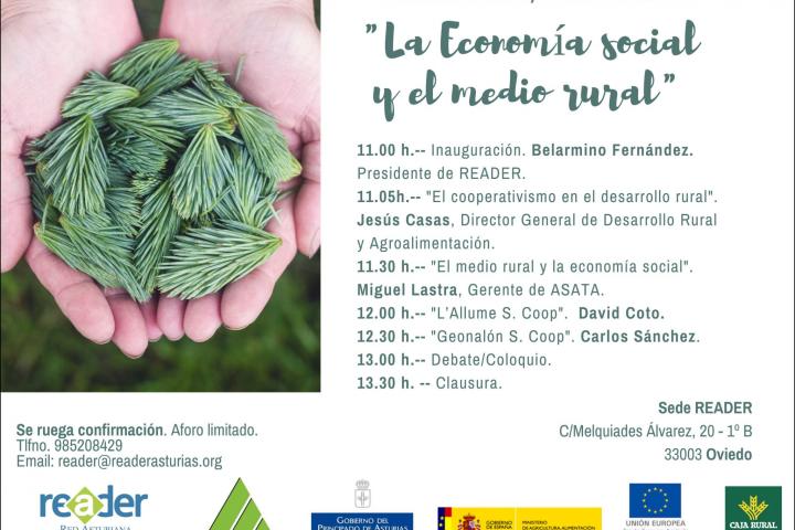 La Red asturiana celebra hoy una Jornada sobre Economía Social y Medio Rural